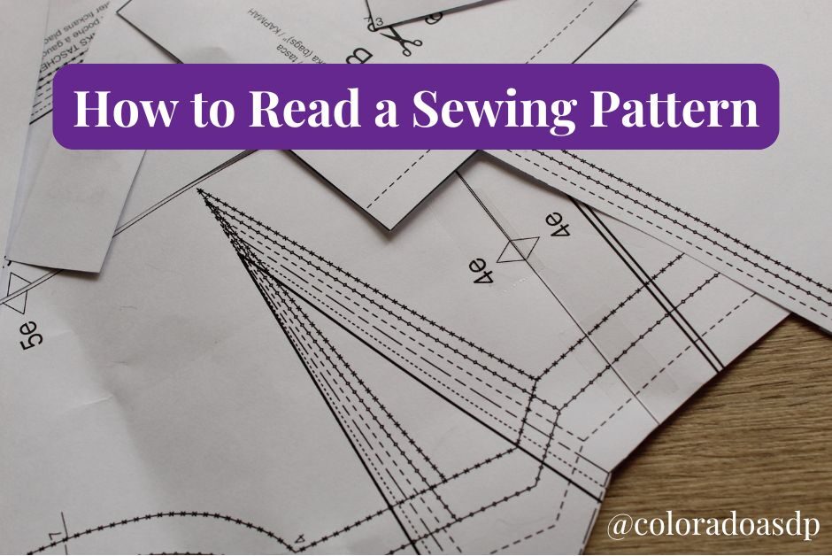 How to read a sewing pattern