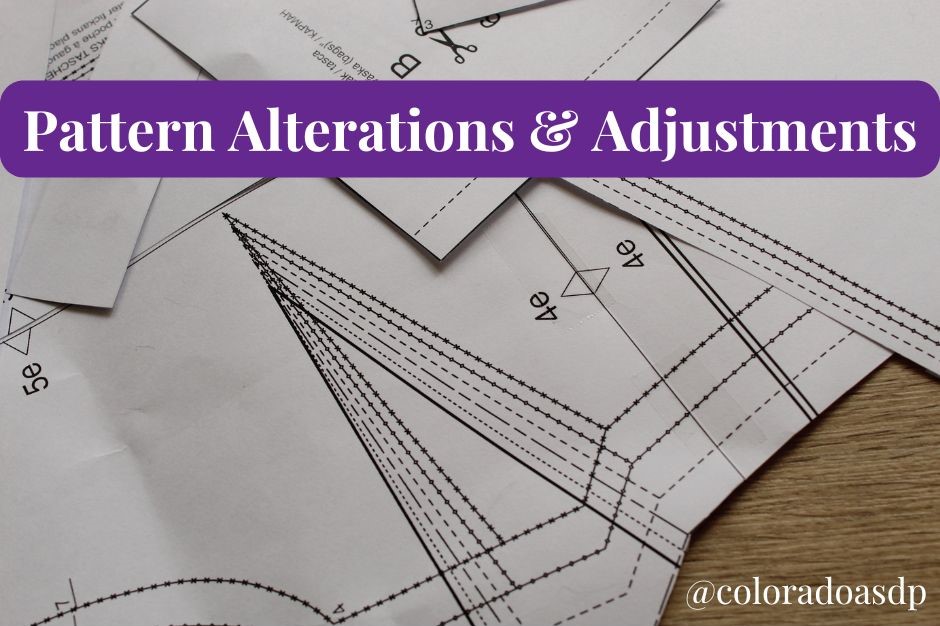 Pattern alterations & adjustments